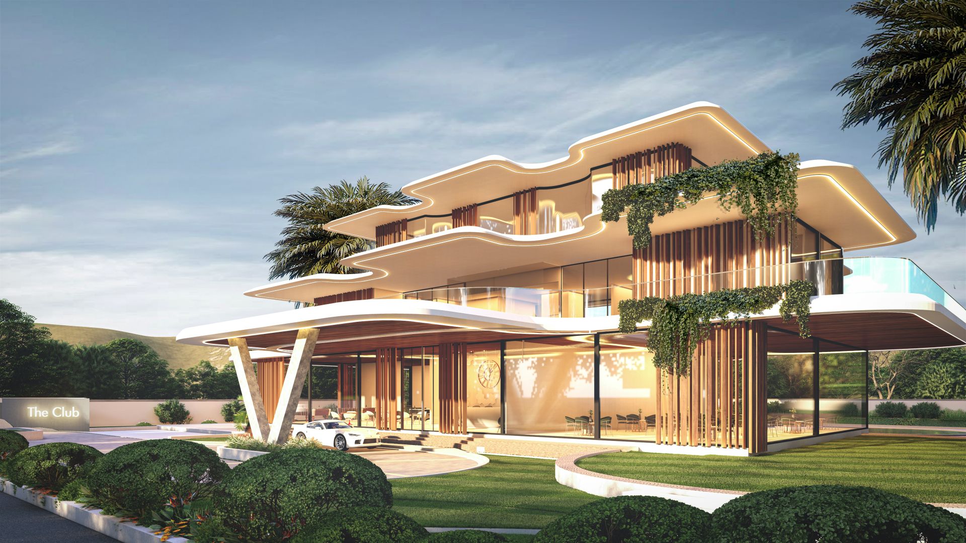 Luxury Apartment Building